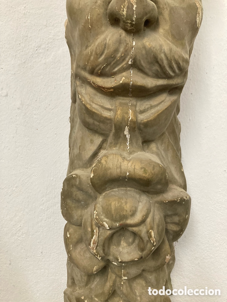 Arte: Penacho m&eacute;nsula madera tallada - Foto 5