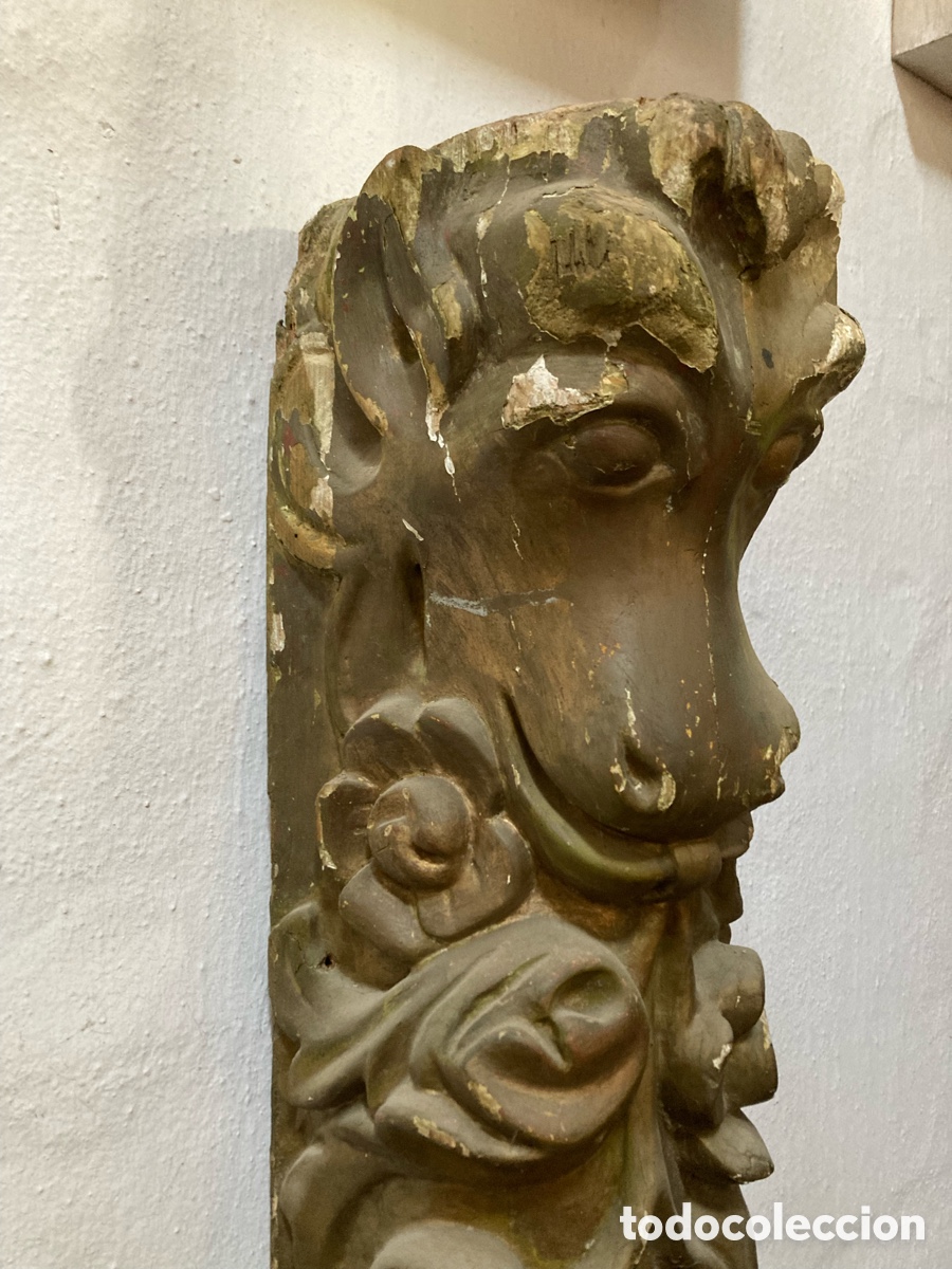 Arte: Mensula penacho S.XVIII - Foto 6