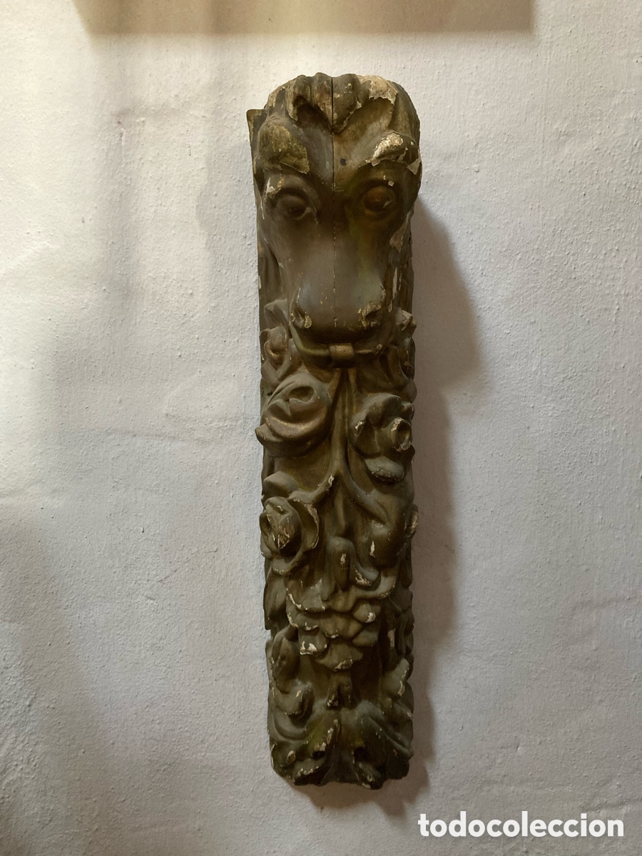 Arte: Mensula penacho S.XVIII - Foto 1