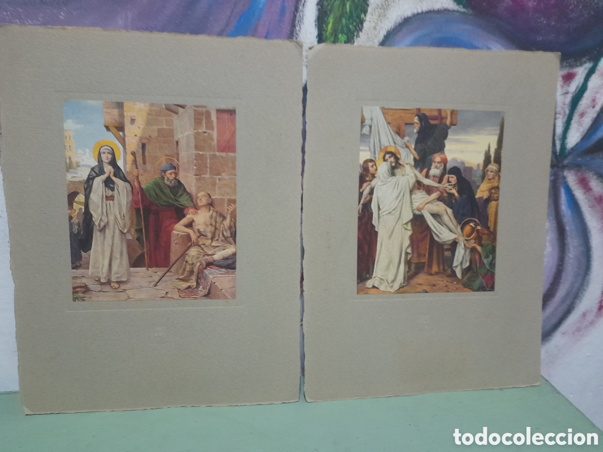 Arte: 2 L&aacute;minas religiosas - Foto 1