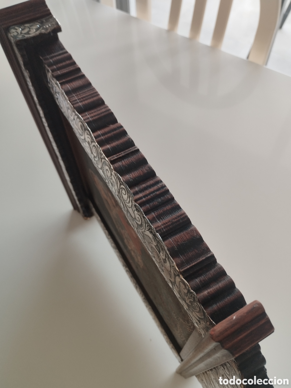Arte: Retablo en madera y plata repujada - Foto 7