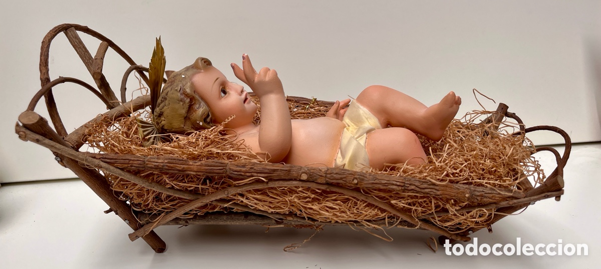 Arte: Ni&ntilde;o Jes&uacute;s de Olot con cu&ntilde;a. - Foto 5