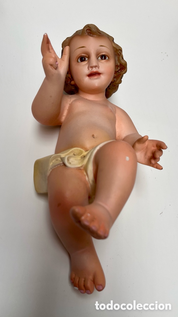 Arte: Ni&ntilde;o Jes&uacute;s de Olot con cu&ntilde;a. - Foto 8