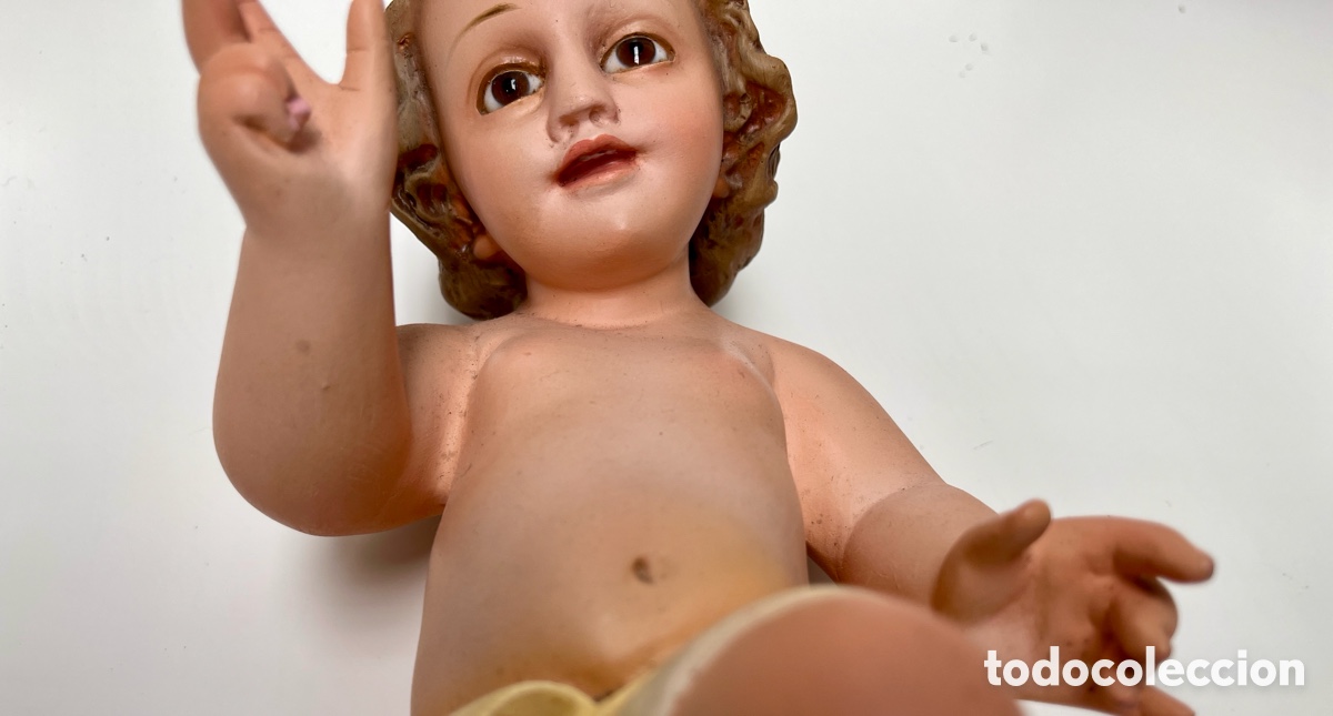 Arte: Ni&ntilde;o Jes&uacute;s de Olot con cu&ntilde;a. - Foto 10