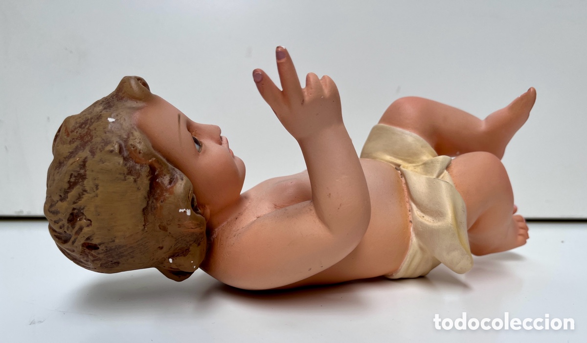 Arte: Ni&ntilde;o Jes&uacute;s de Olot con cu&ntilde;a. - Foto 15