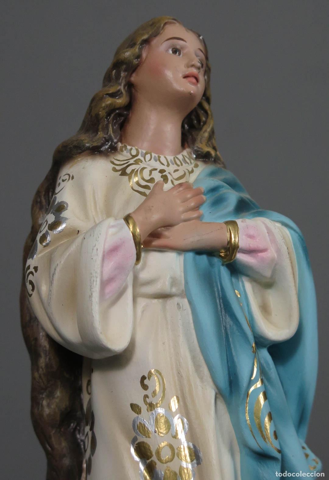 Arte: INMACULADA. OJOS DE CRISTAL. OLOT - Foto 2