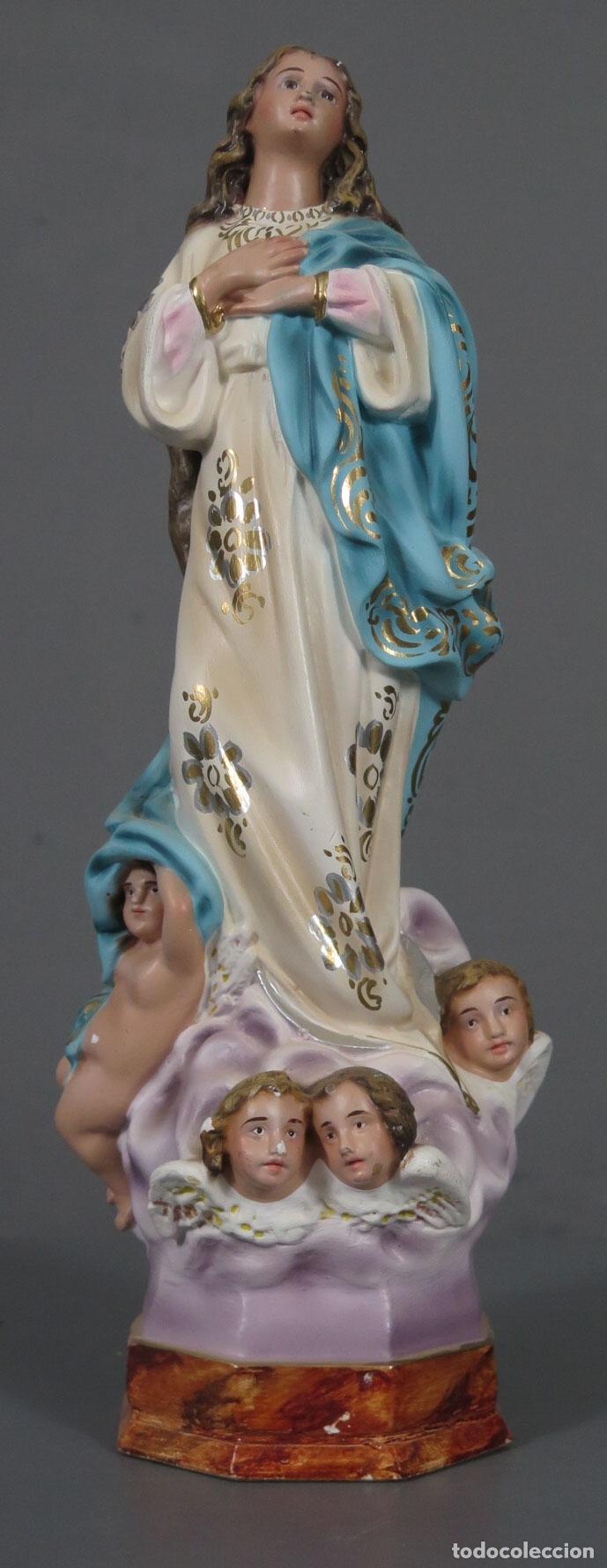 Arte: INMACULADA. OJOS DE CRISTAL. OLOT - Foto 1