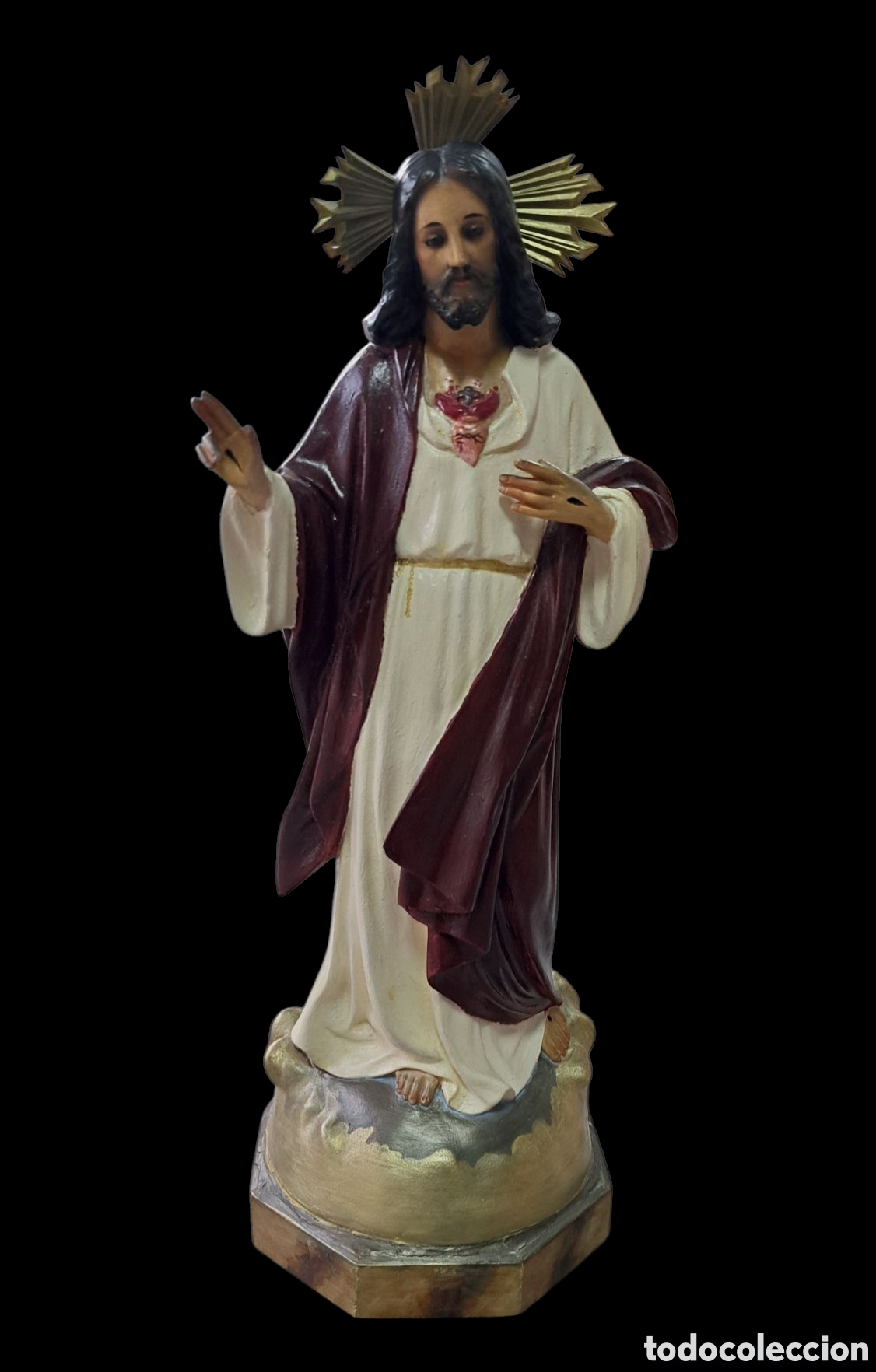 Arte: Cristo sagrado coraz&oacute;n de Olot - Foto 2