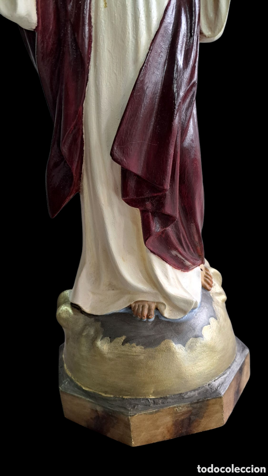 Arte: Cristo sagrado coraz&oacute;n de Olot - Foto 5