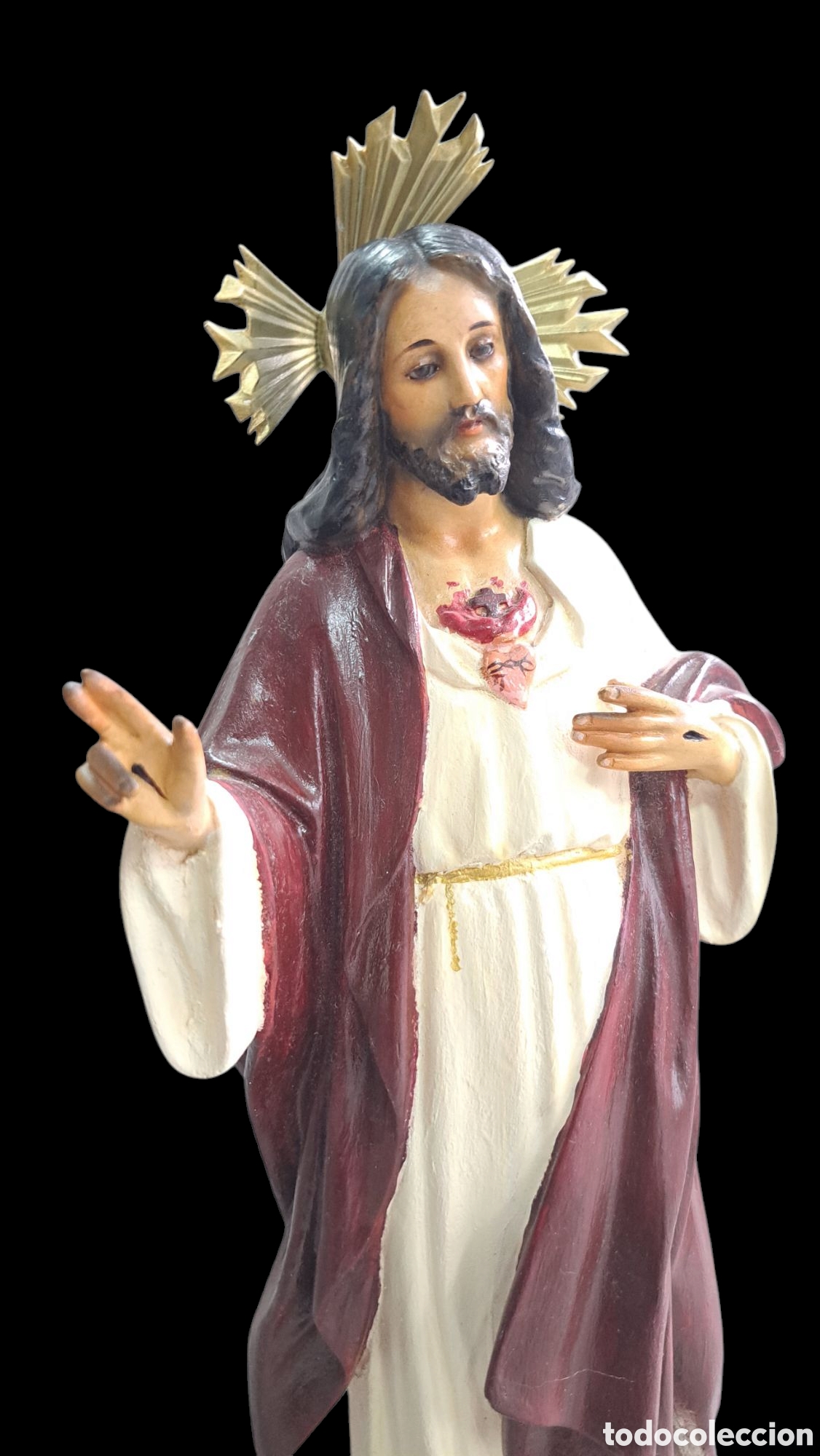 Arte: Cristo sagrado coraz&oacute;n de Olot - Foto 6