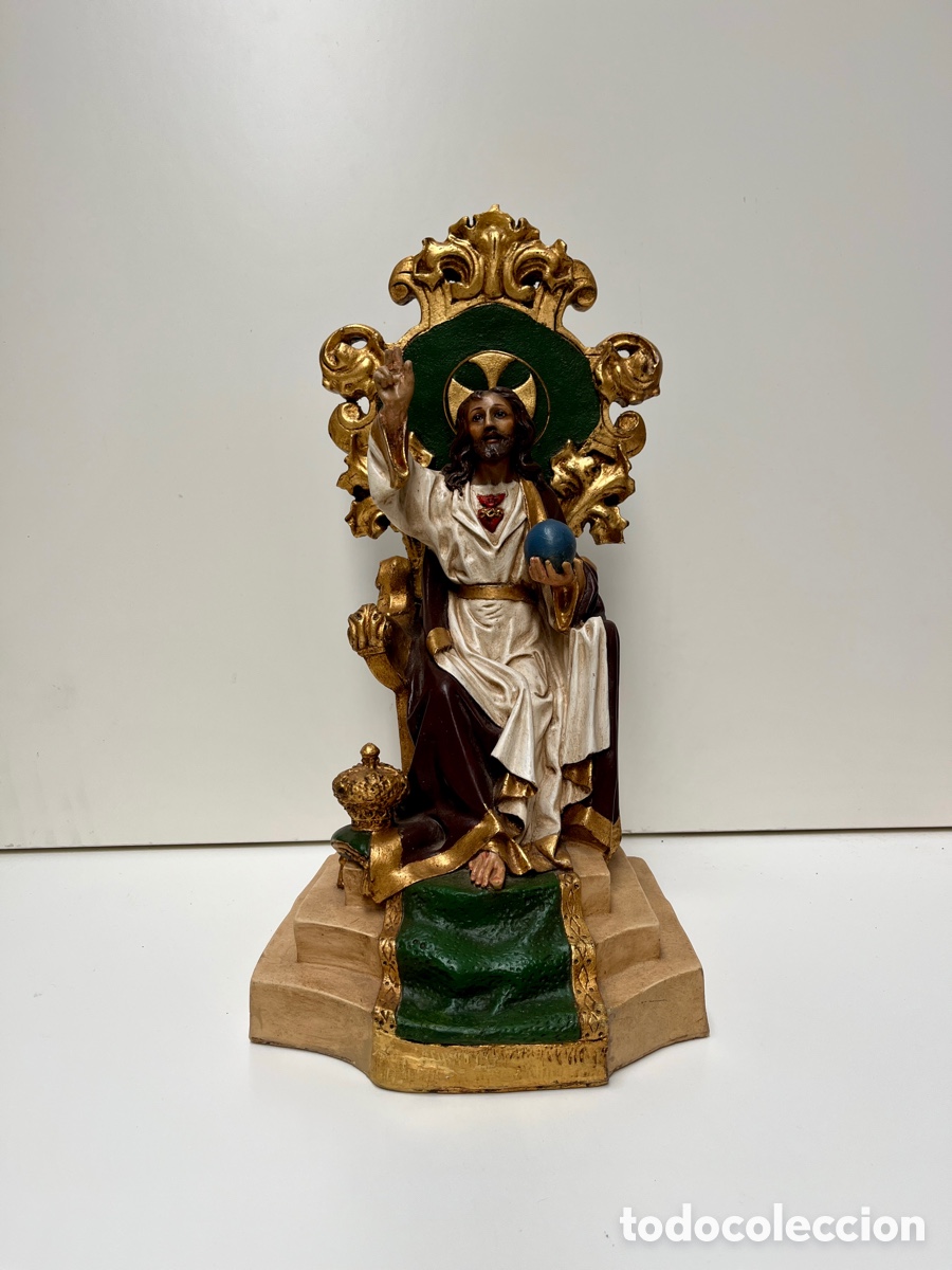 Arte: Espectacular Sagrado Coraz&oacute;n de Jes&uacute;s. - Foto 2