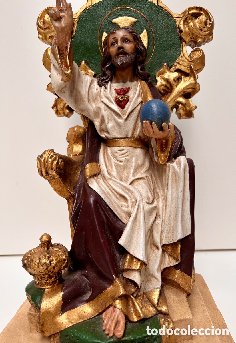 Arte: Espectacular Sagrado Coraz&oacute;n de Jes&uacute;s. - Foto 4
