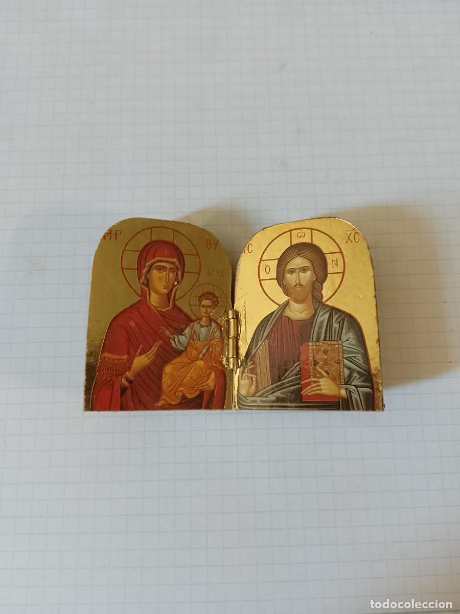 Arte: Icono de bolsillo en madera - Foto 4