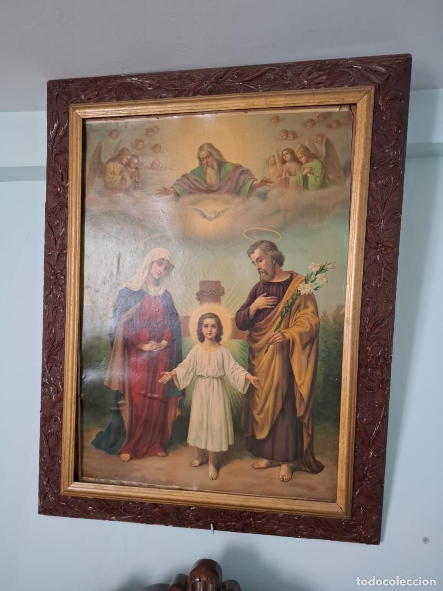 Arte: Cuadro de la Sagrada Familia - Foto 1