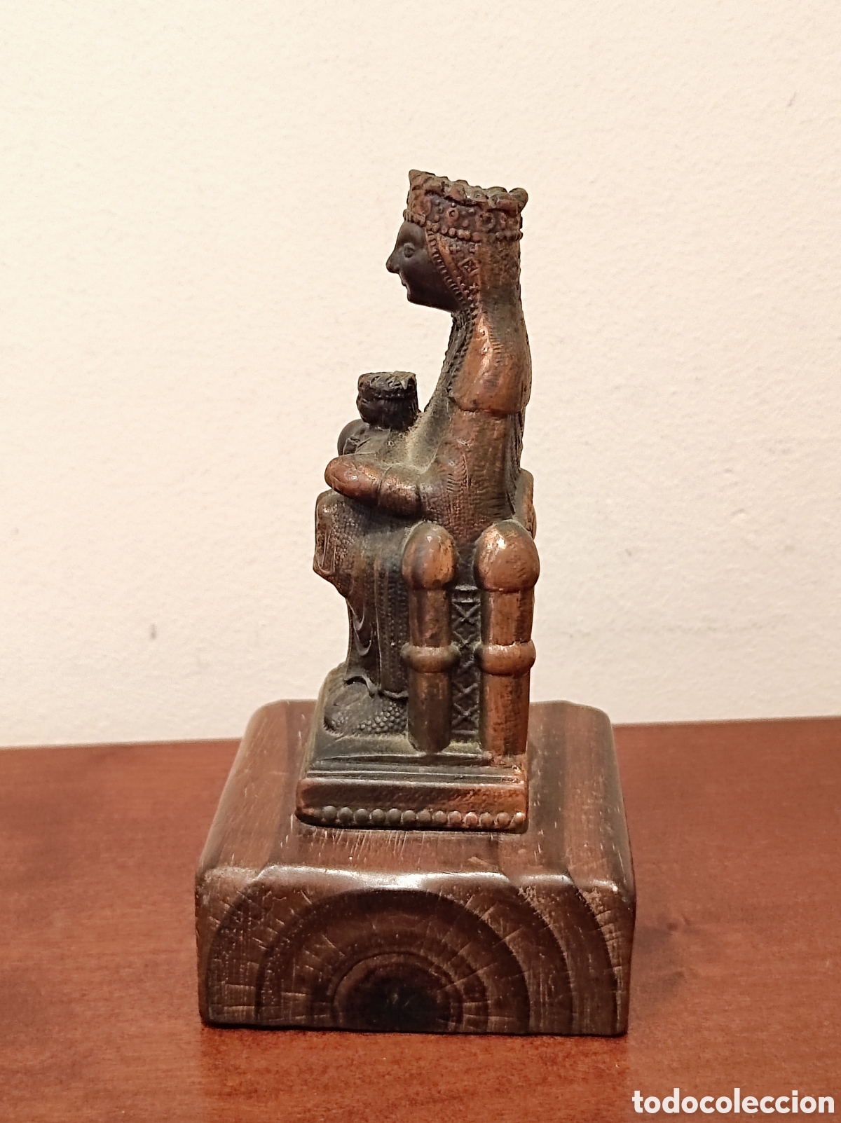 Arte: Figura virgen de Montserrat la moreneta - Foto 2