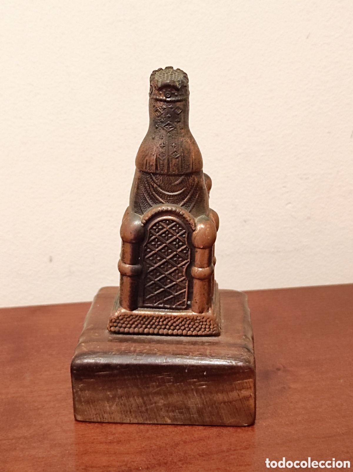 Arte: Figura virgen de Montserrat la moreneta - Foto 3