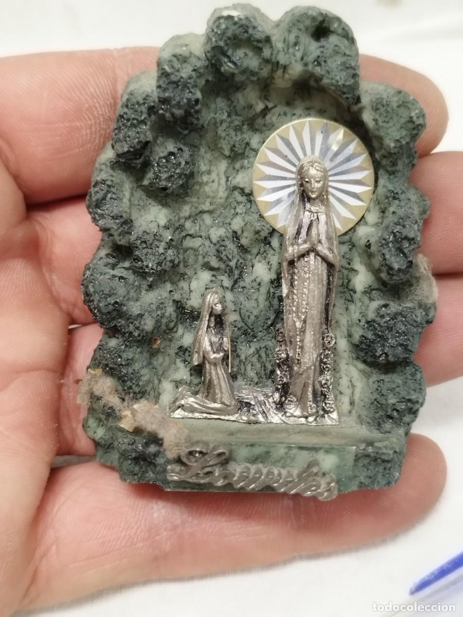 Arte: Antigua virgen de Lurdes. - Foto 2