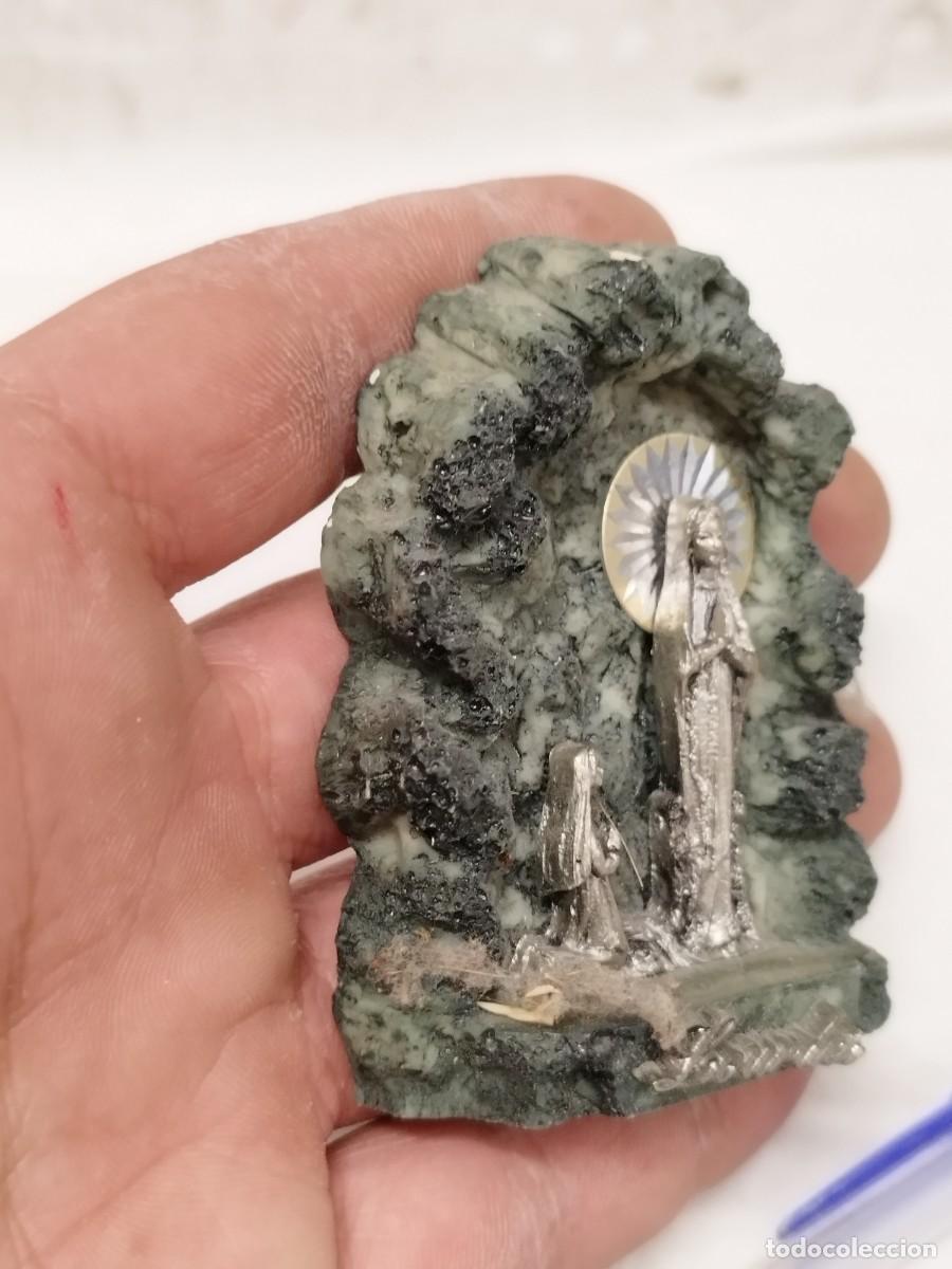 Arte: Antigua virgen de Lurdes. - Foto 4