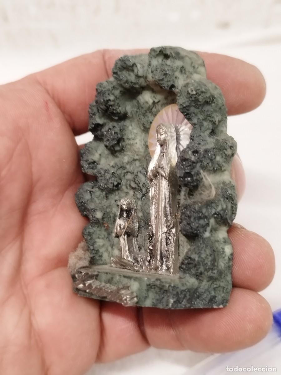 Arte: Antigua virgen de Lurdes. - Foto 5
