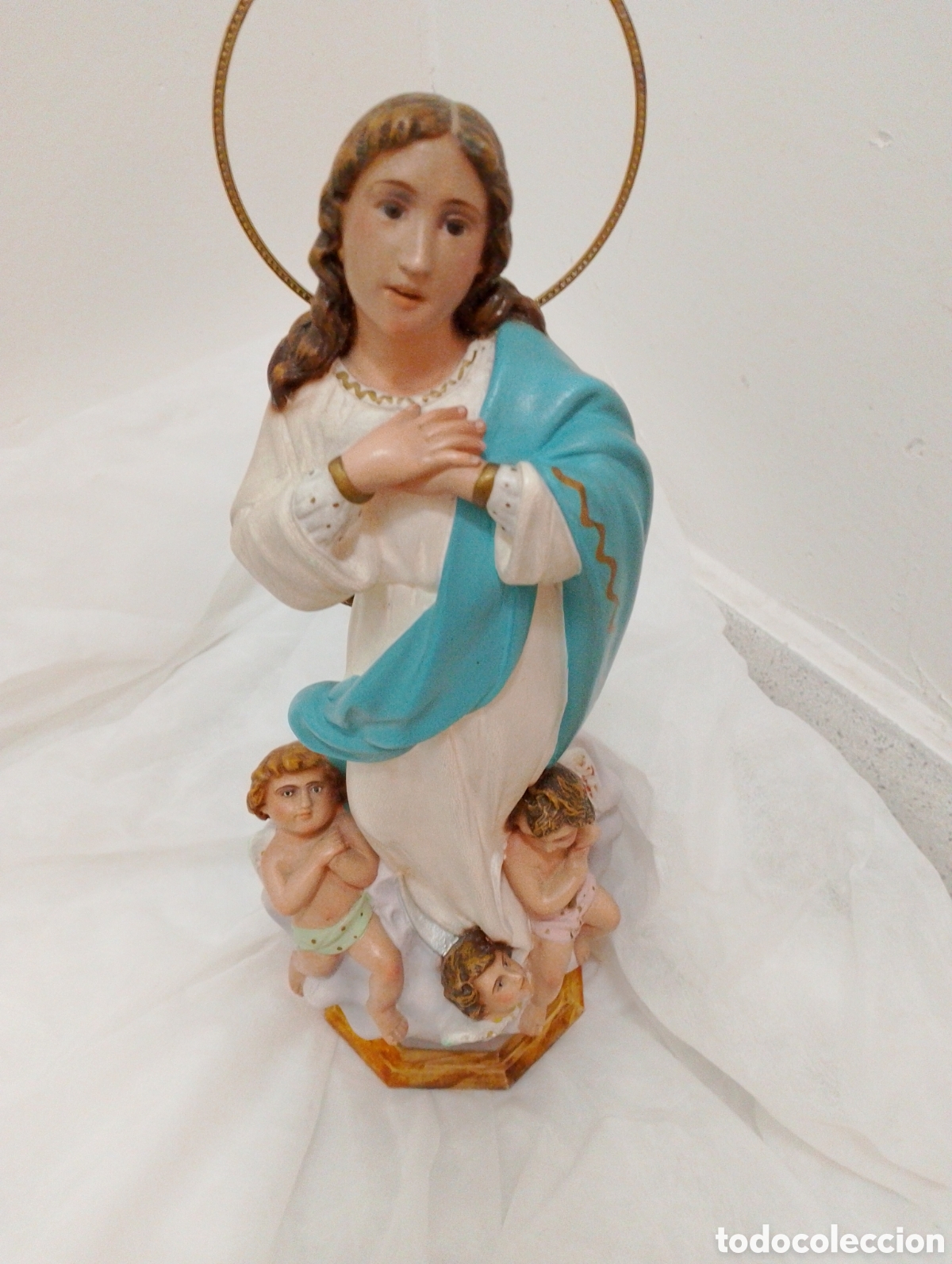 Arte: LA INMACULADA CONCEPCION. Figura de OLOT - Foto 2