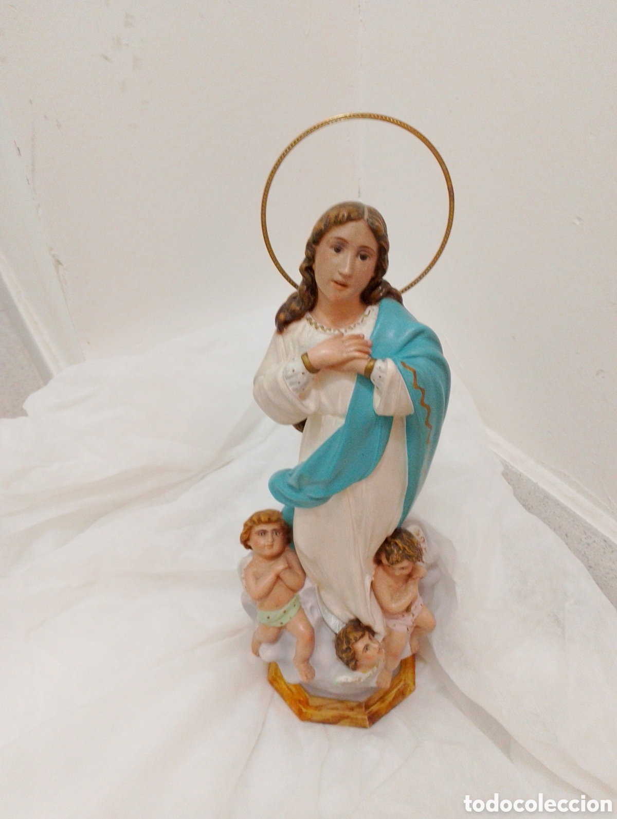 Arte: LA INMACULADA CONCEPCION. Figura de OLOT - Foto 1