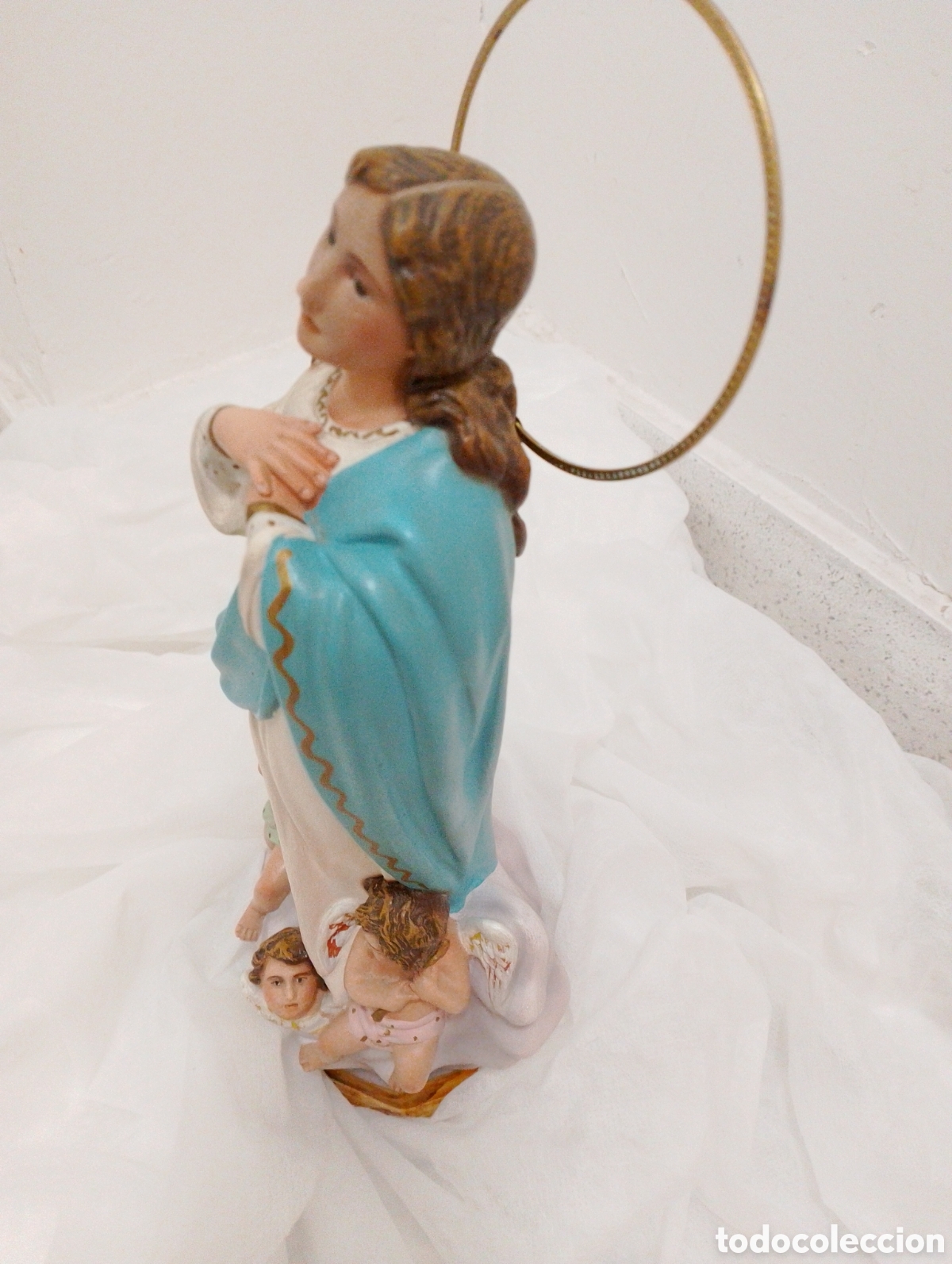 Arte: LA INMACULADA CONCEPCION. Figura de OLOT - Foto 8