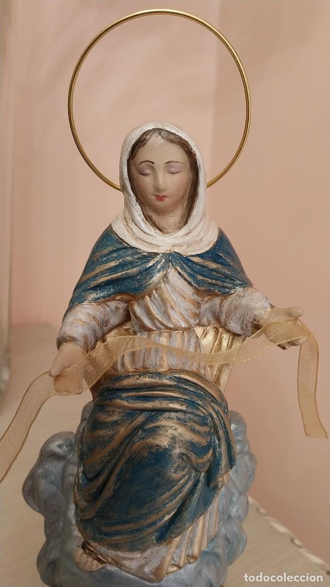Arte: Virgen de la Cinta (20cm) - Foto 2