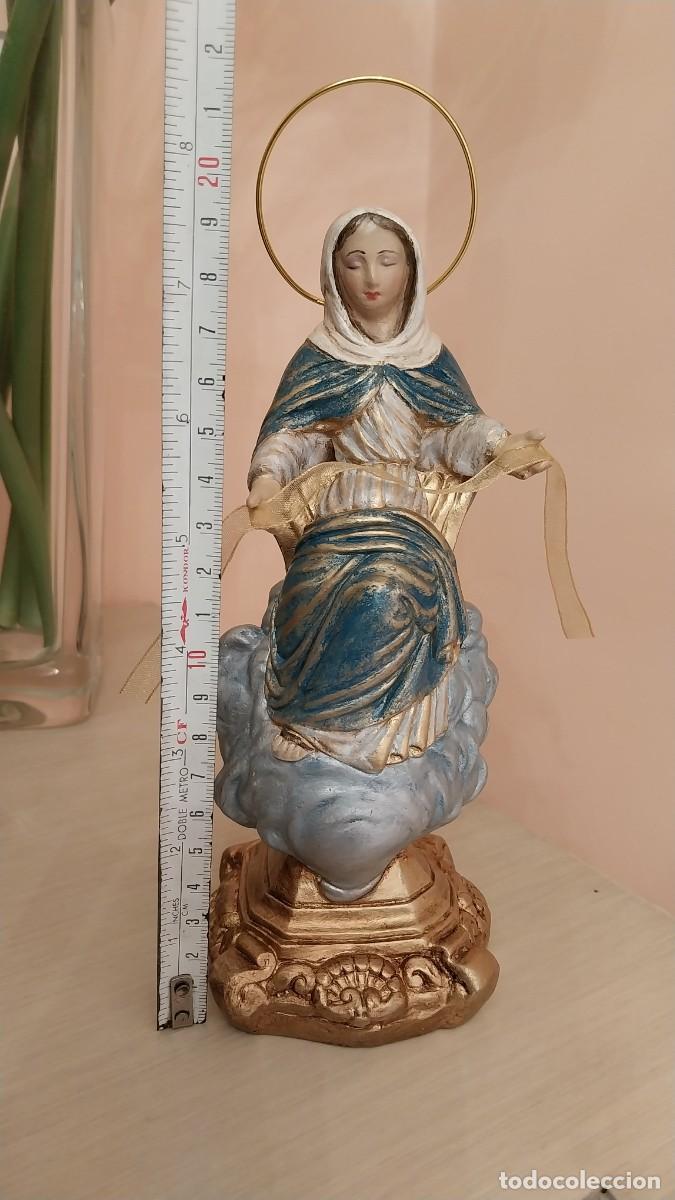 Arte: Virgen de la Cinta (20cm) - Foto 3