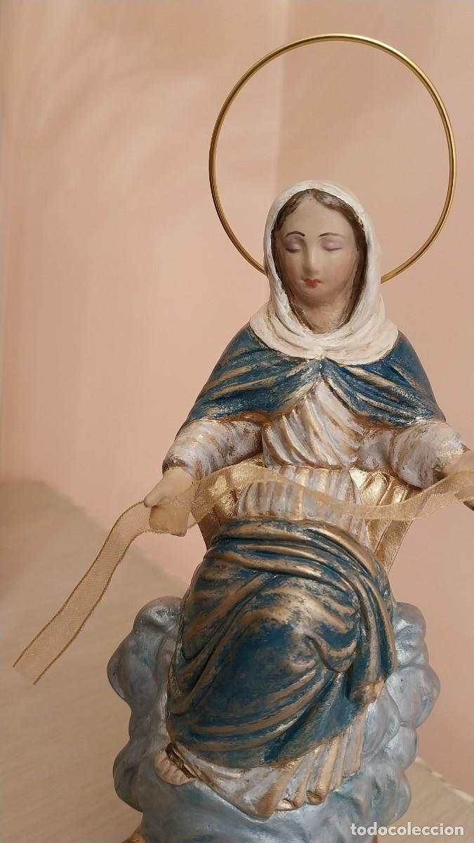 Arte: Virgen de la Cinta (20cm) - Foto 5