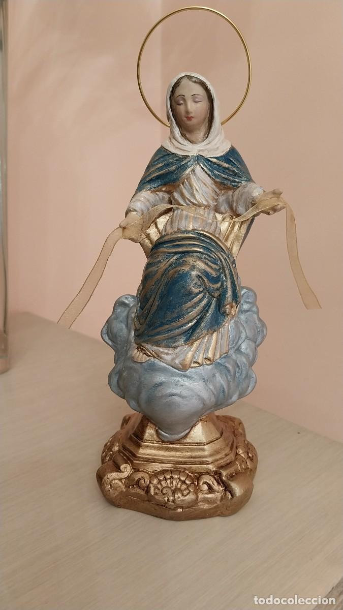 Arte: Virgen de la Cinta (20cm) - Foto 6