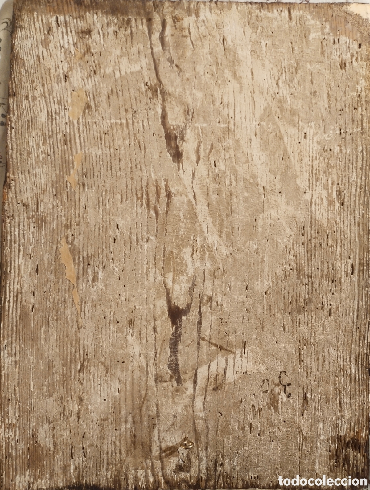 Arte: Virgen del p&oacute;pulo. &Oacute;leo sobre madera. - Foto 2