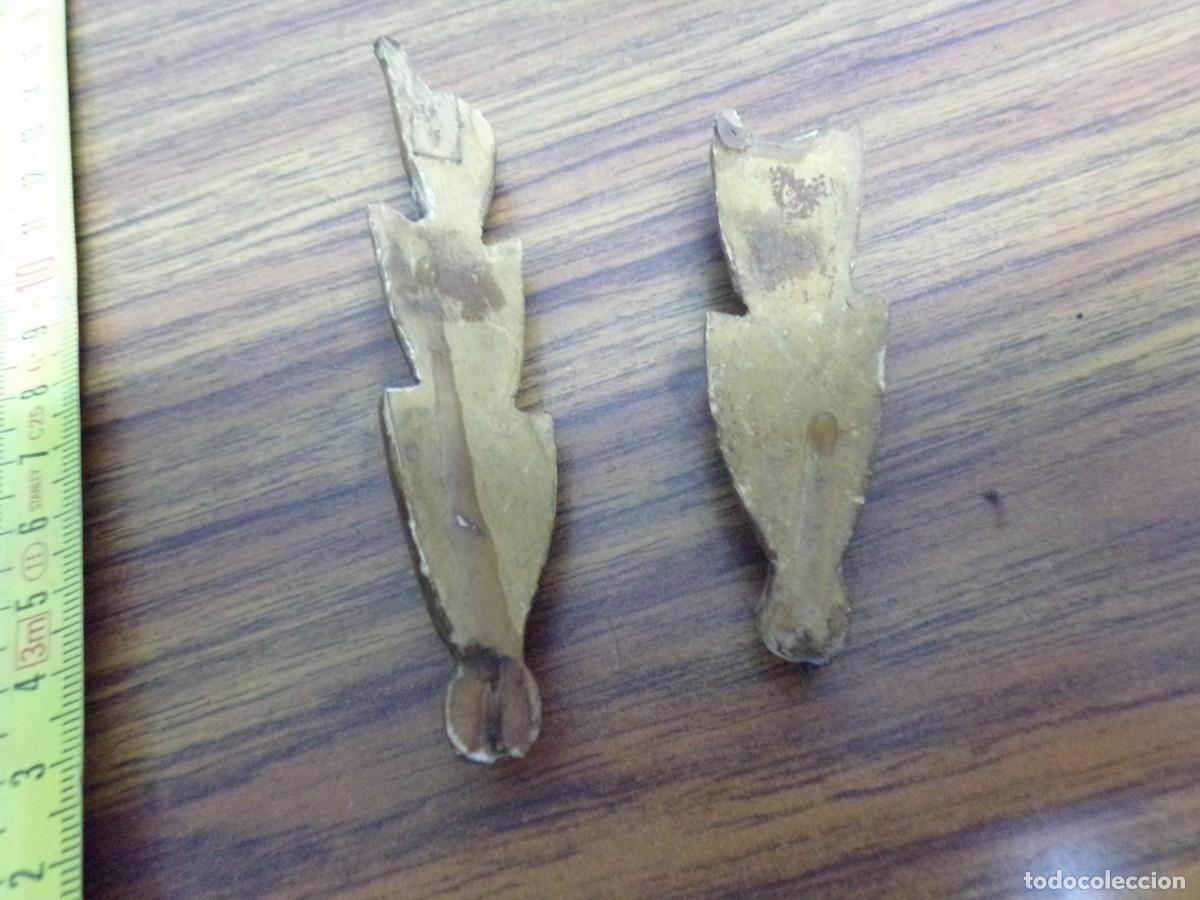 Arte: ESTAMOS LIQUIDANDO. dos peque&ntilde;os trozos de retablo - Foto 5