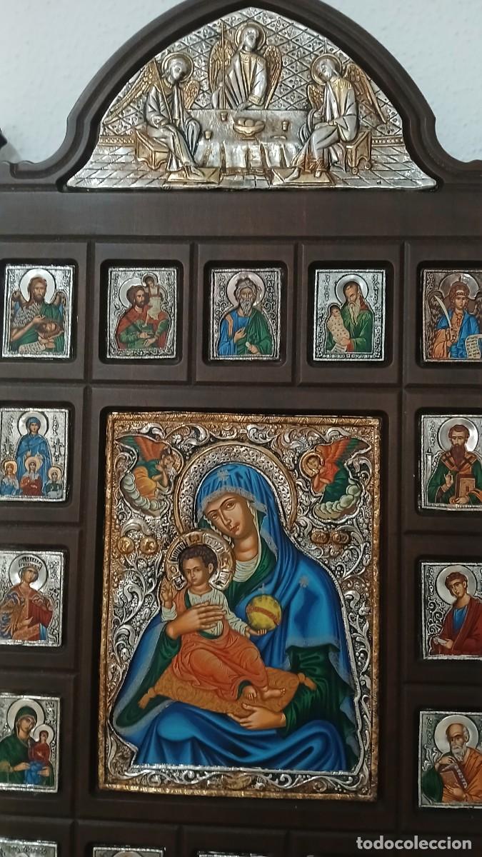 Arte: Gran Icono retablo mariano - Foto 3