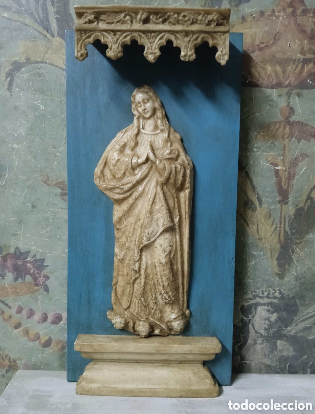Arte: Inmaculada de resina - Foto 1