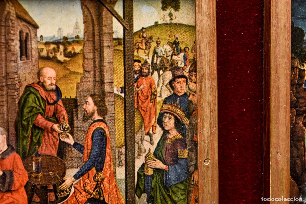 Arte: Tr&iacute;ptico con escenas religiosas - Foto 6