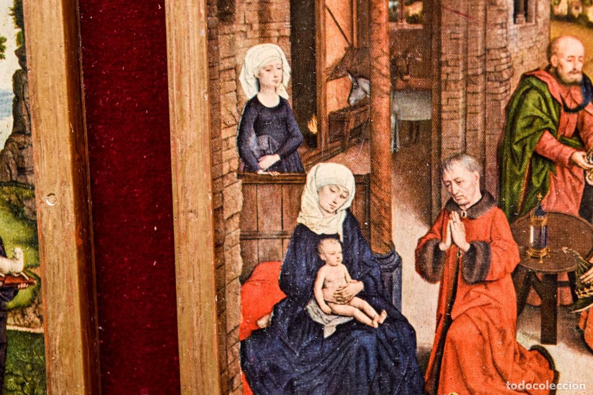 Arte: Tr&iacute;ptico con escenas religiosas - Foto 7