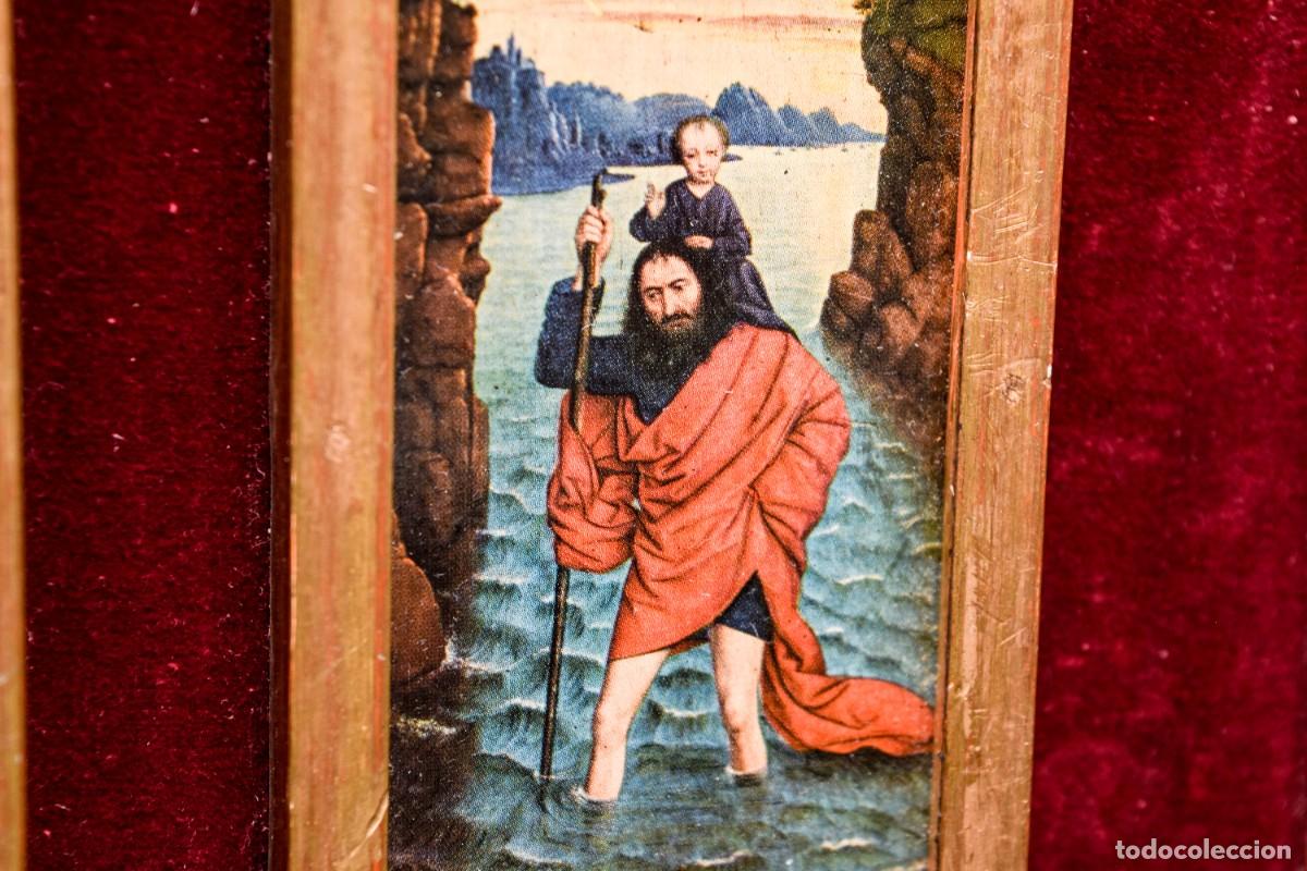 Arte: Tr&iacute;ptico con escenas religiosas - Foto 8