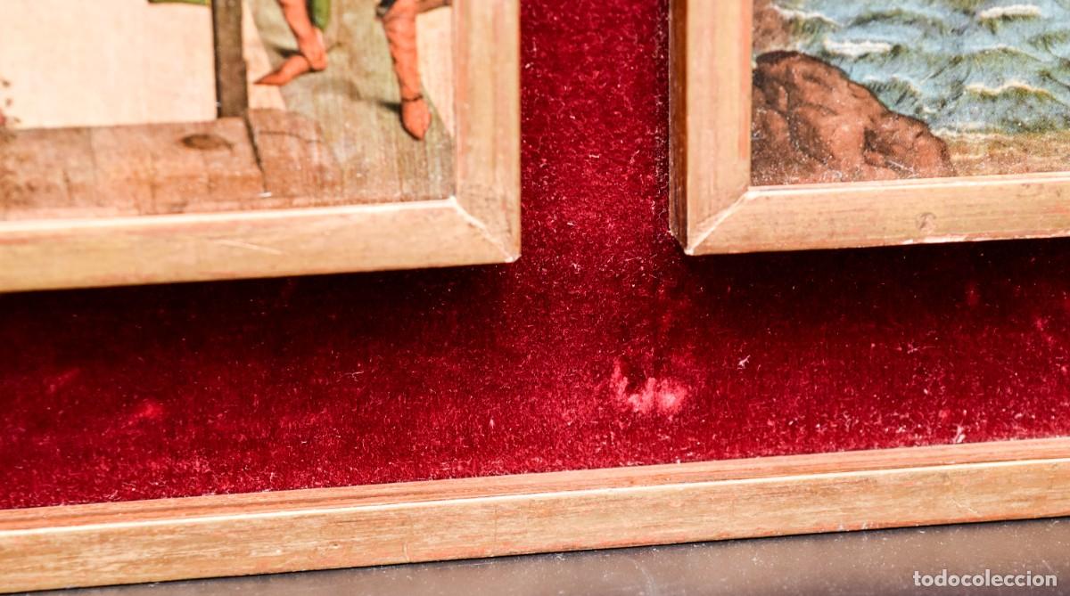Arte: Tr&iacute;ptico con escenas religiosas - Foto 16