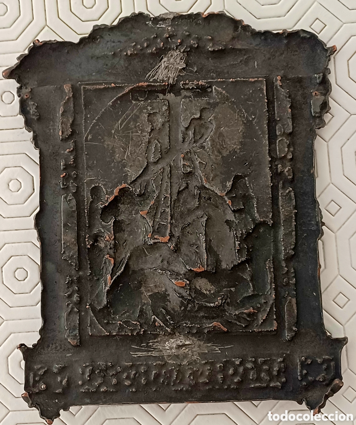Arte: Retablo descendimiento de la cruz - Foto 2