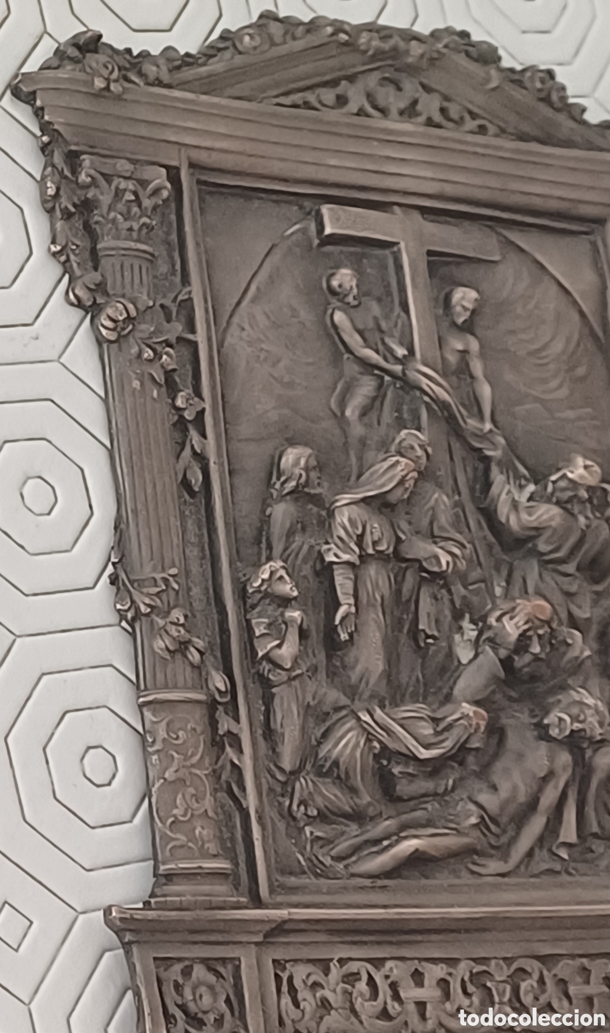 Arte: Retablo descendimiento de la cruz - Foto 5
