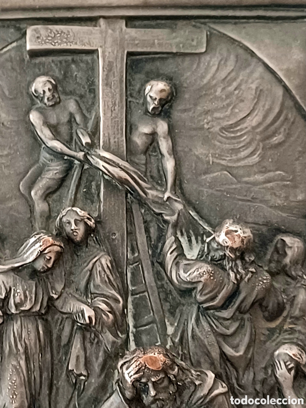 Arte: Retablo descendimiento de la cruz - Foto 7