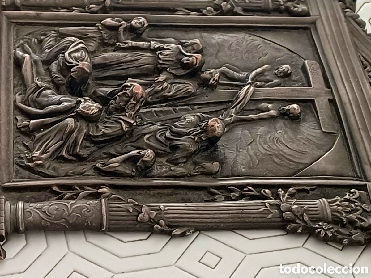 Arte: Retablo descendimiento de la cruz - Foto 8