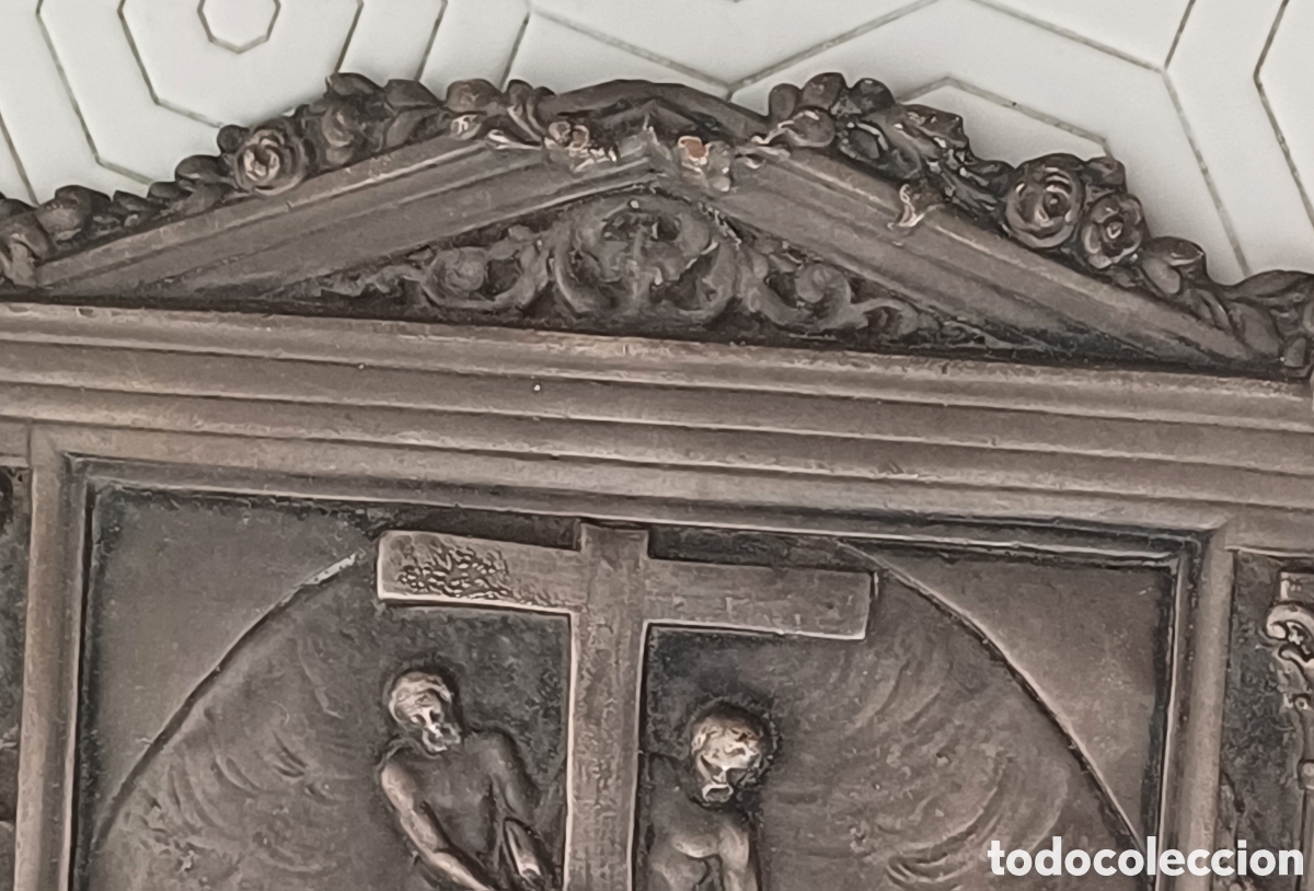 Arte: Retablo descendimiento de la cruz - Foto 9