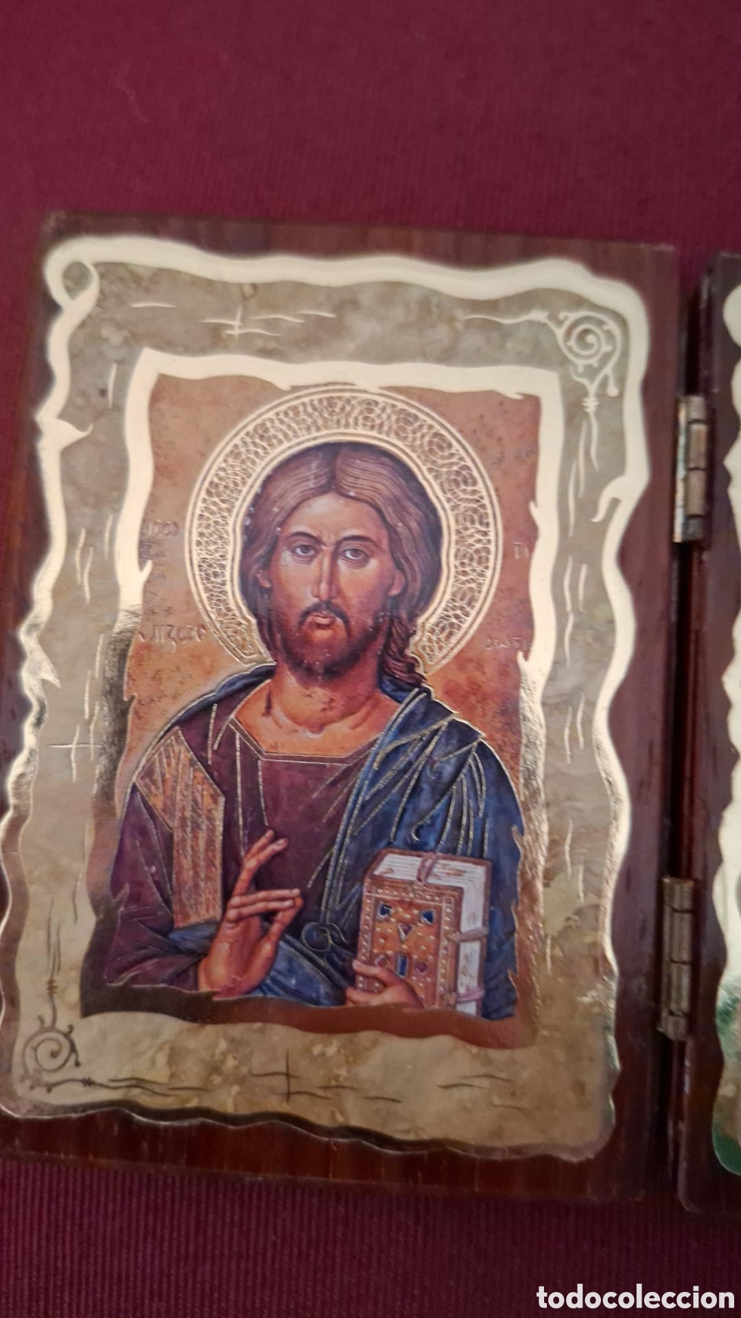 Arte: D&Iacute;PTICO PANTOCRATOR-VIRGEN P. SOCORRO - Foto 5