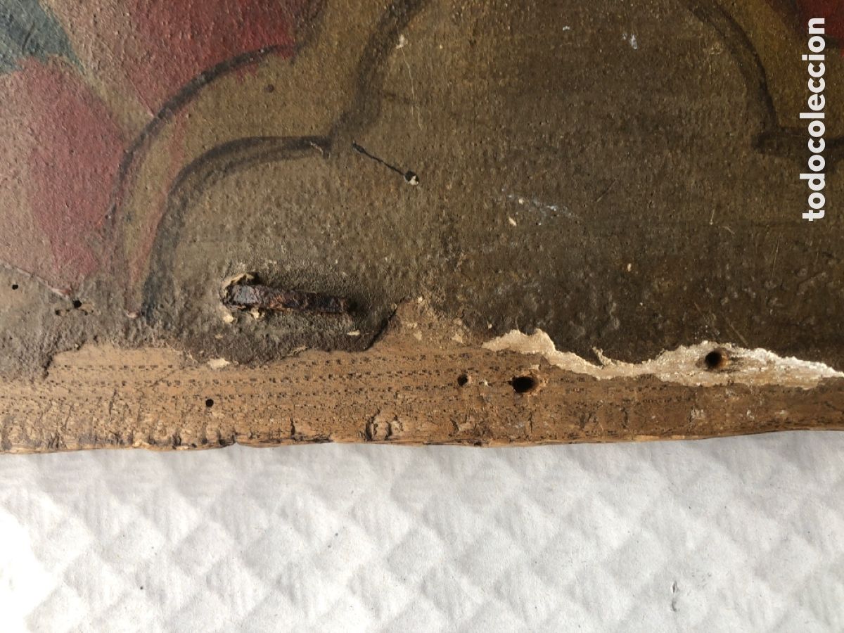 Arte: Antigua pieza retablo - Foto 4