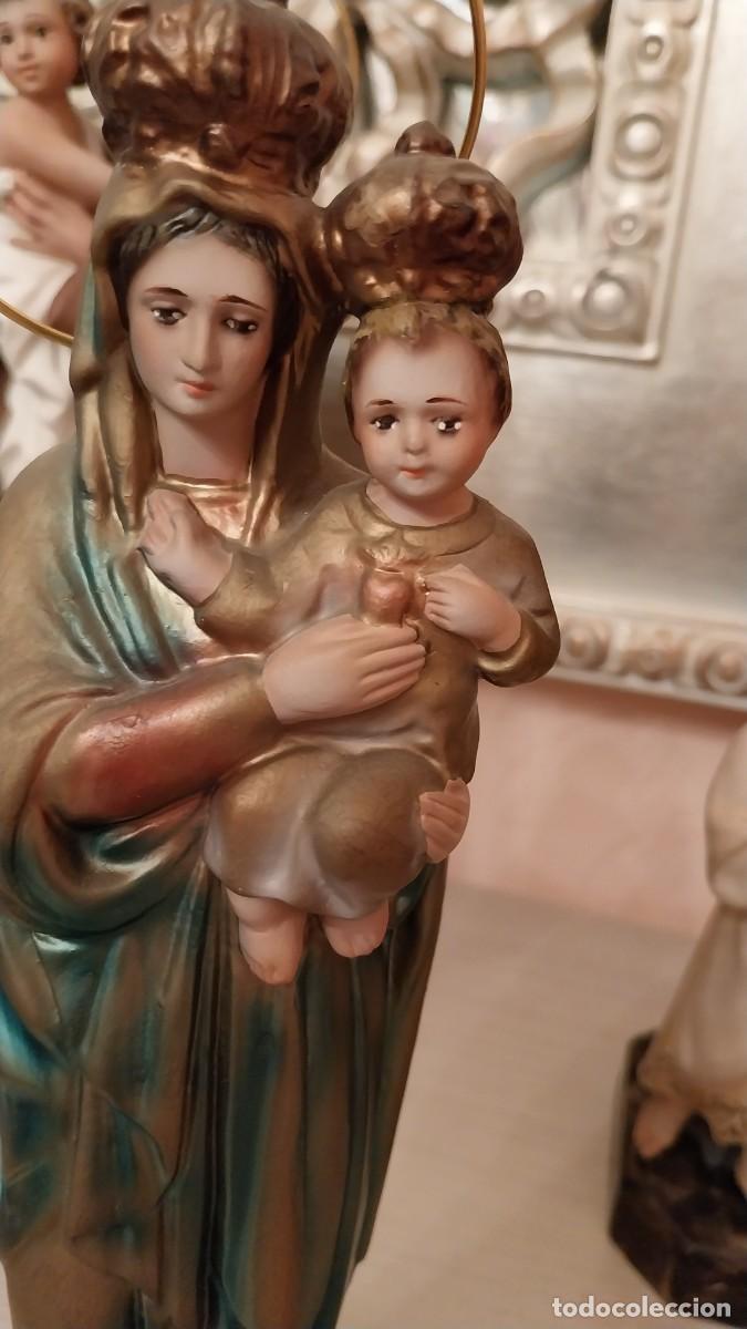 Arte: VIRGEN DEL SAGRADO CORAZON (24CM) - Foto 2