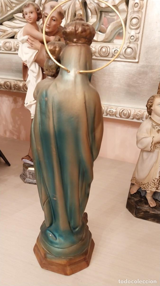 Arte: VIRGEN DEL SAGRADO CORAZON (24CM) - Foto 3