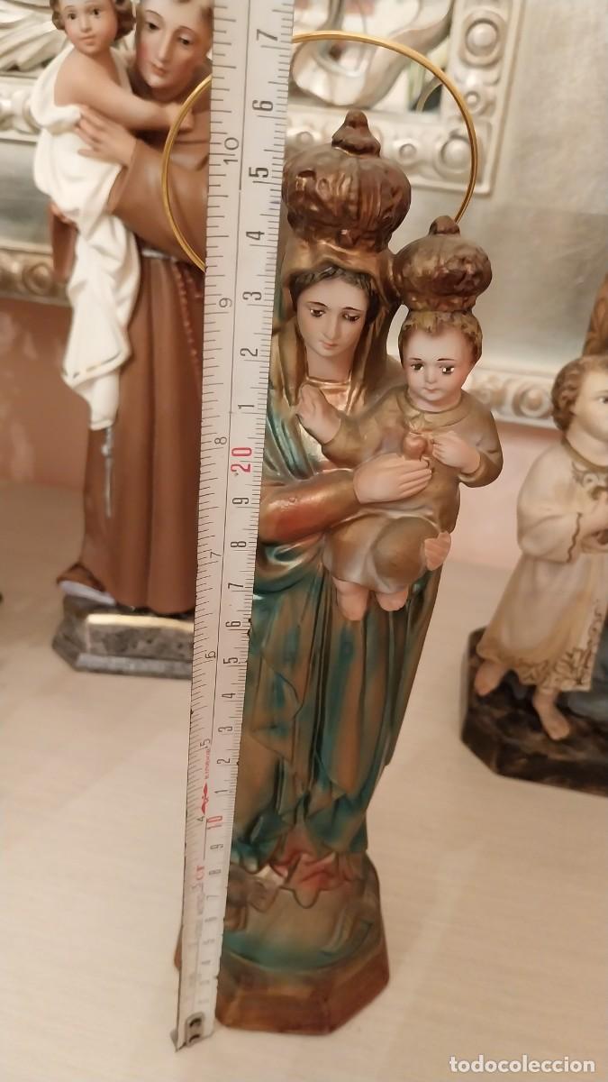 Arte: VIRGEN DEL SAGRADO CORAZON (24CM) - Foto 4