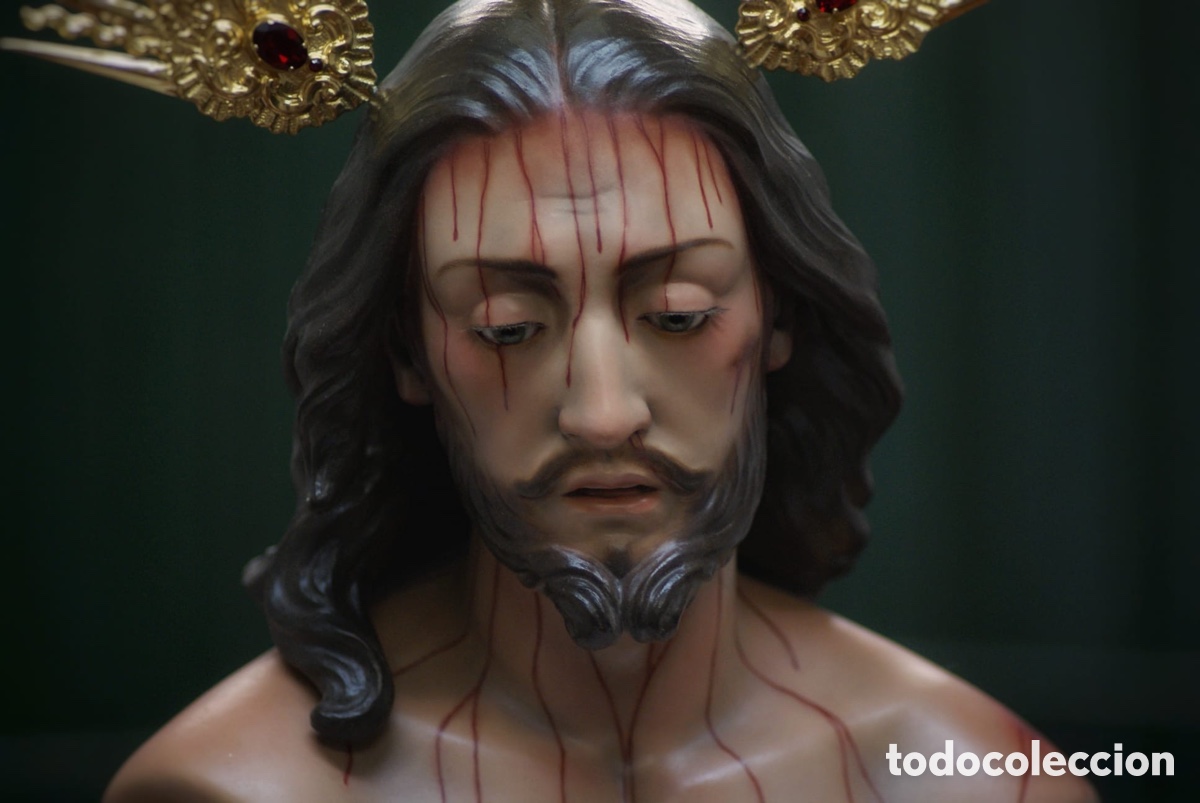 Arte: Cristo Sentencia 90 cm - Foto 4