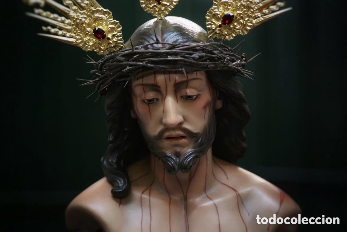 Arte: Cristo Sentencia 90 cm - Foto 6
